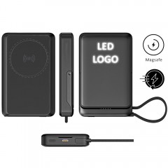 Powerbank 10000 mAh ( Işıklı Magsafe & 22.5w Hızlı Şarj  )