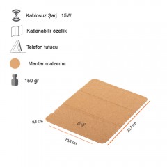 Kablosuz Şarj Mousepad