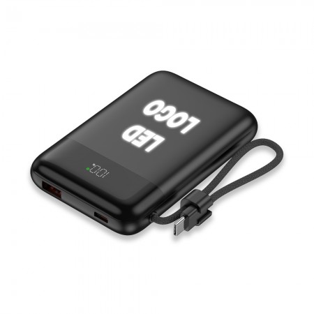 15W Magsafe Işıklı Logo Powerbank 10000 mAh