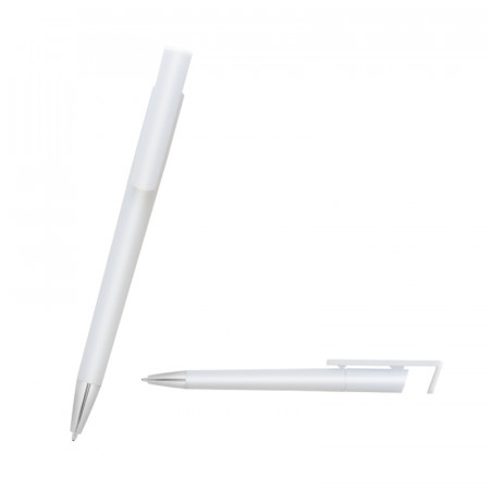 2010 Beyaz Otomatik Plastik Tükenmez Kalem