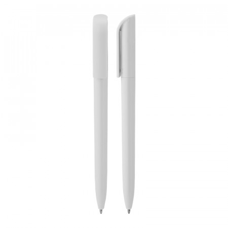 447 Beyaz Plastik Tükenmez Kalem