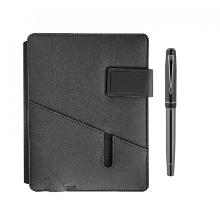 1071 Siyah Premıum Powerbank Organizer Hediyelik Set 1071 Siyah Premıum Powerbank Organizer Hediyelik Set