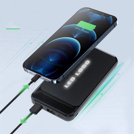 PB-155 Siyah-Kasa-Beyaz-Led 10000 Mah Powerbank PB-155 Siyah-Kasa-Beyaz-Led 10000 Mah Powerbank