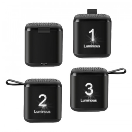 SP-4101 Siyah Bluetooth - Mini Hoparlör SP-4101 Siyah Bluetooth - Mini Hoparlör