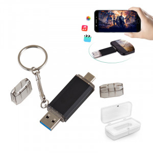 F-154-32 Siyah 32 GB OTG Usb Bellek F-154-32 Siyah 32 GB OTG Usb Bellek