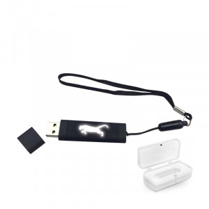 F-200-32 Siyah - Beyaz Işık 32 GB Işıklı Rubber Usb F-200-32 Siyah - Beyaz Işık 32 GB Işıklı Rubber Usb