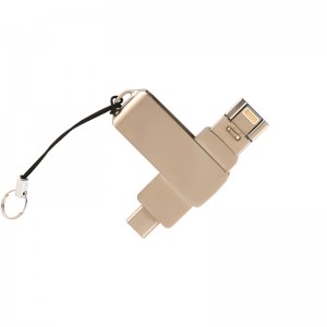 F-202-32 Silver 32 GB OTG Usb Bellek