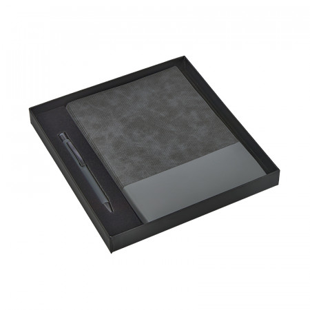 2423-K Füme Hediyelik Set - Defter - Kalem Seti 2423-K Füme Hediyelik Set - Defter - Kalem Seti