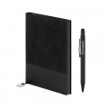 2423-K Siyah Hediyelik Set - Defter - Kalem Seti 2423-K Siyah Hediyelik Set - Defter - Kalem Seti