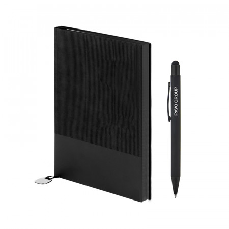2423-K Siyah Hediyelik Set - Defter - Kalem Seti 2423-K Siyah Hediyelik Set - Defter - Kalem Seti