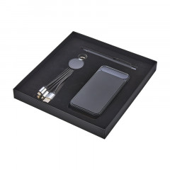 5065 Siyah Kalem & Powerbank & Anahtarlık Set 5065 Siyah Kalem & Powerbank & Anahtarlık Set