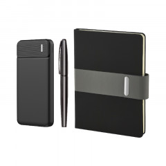 5070 Siyah Defter & Kalem & Powerbank Set 5070 Siyah Defter & Kalem & Powerbank Set