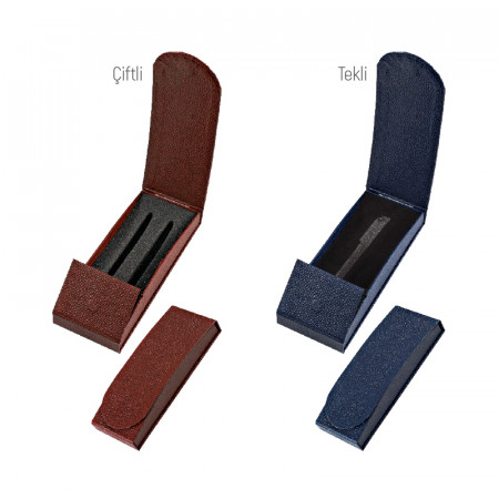 KT-3614 Kırmızı Tekli - Çiftli Kalem Kutusu KT-3614 Kırmızı Tekli - Çiftli Kalem Kutusu
