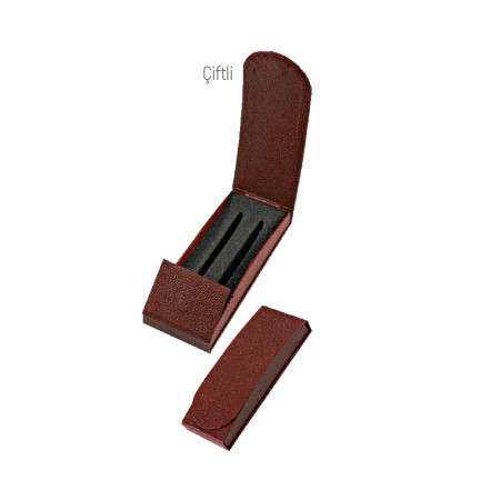 KT-3614 Kırmızı Tekli - Çiftli Kalem Kutusu KT-3614 Kırmızı Tekli - Çiftli Kalem Kutusu