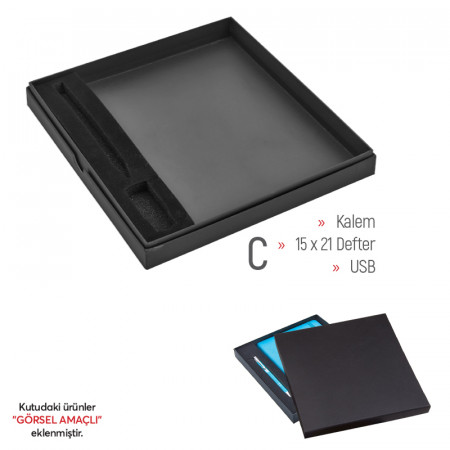 KT-941 Siyah-F (flaşlı) Hediye Set Kutusu KT-941 Siyah-F (flaşlı) Hediye Set Kutusu