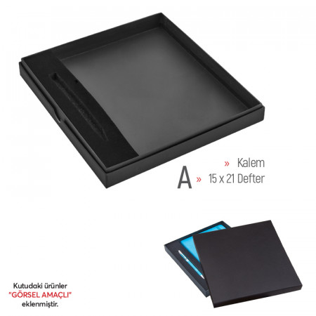 KT-941 Siyah-K(Kalemli) Hediye Set Kutusu KT-941 Siyah-K(Kalemli) Hediye Set Kutusu