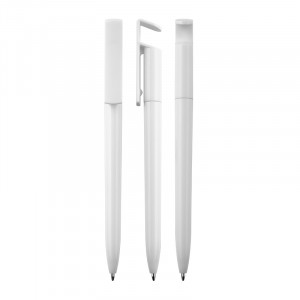 445 Beyaz Çevirmeli Plastik Tükenmez Kalem 445 Beyaz Çevirmeli Plastik Tükenmez Kalem