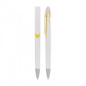 448 Sarı Plastik Tükenmez Kalem