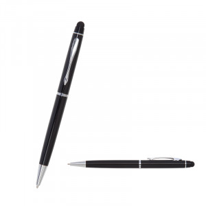 1022 Siyah Metal Tükenmez Touchpen Kalem 1022 Siyah Metal Tükenmez Touchpen Kalem