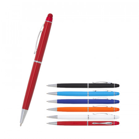 1022 Turuncu Metal Tükenmez Touchpen Kalem 1022 Turuncu Metal Tükenmez Touchpen Kalem
