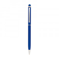 587 Lacivert Metal Tükenmez Touchpen Kalem