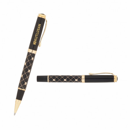 656-R Siyah-Gold Metal Roller Kalem 656-R Siyah-Gold Metal Roller Kalem