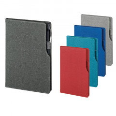 2320 Gri Termo Deri Defter (ivory Kağıt)