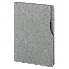 2320 Gri Termo Deri Defter (ivory Kağıt)