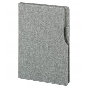 2320 Gri Termo Deri Defter (ivory Kağıt)