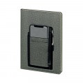 2420 Siyah-Füme Termo Deri Defter (ivory Kağıt)