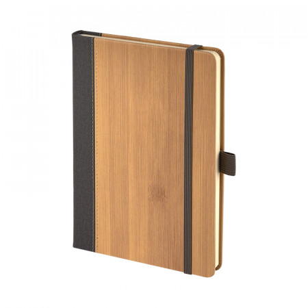 2428 Gri Termo Deri Bambu Defter 2428 Gri Termo Deri Bambu Defter