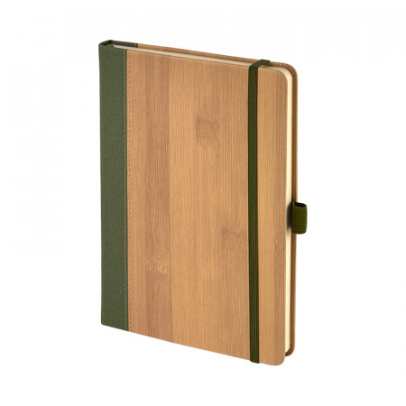 2428 Yeşil Termo Deri Bambu Defter 2428 Yeşil Termo Deri Bambu Defter