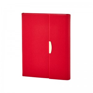 2429 Kırmızı 15 x 21 Termo Deri̇ Defter