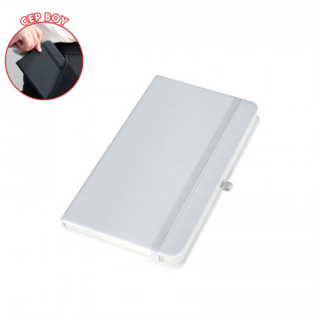 923-914 Beyaz Termo Deri Defter 923-914 Beyaz Termo Deri Defter