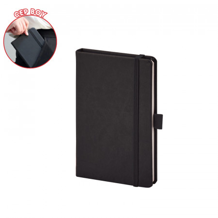923-914 Siyah Termo Deri Defter 923-914 Siyah Termo Deri Defter