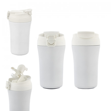 5335 Beyaz Çelik Termos / 400 Ml 5335 Beyaz Çelik Termos / 400 Ml