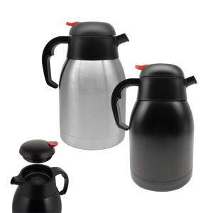 5343 Siyah Çelik Termos / 1.500 ml