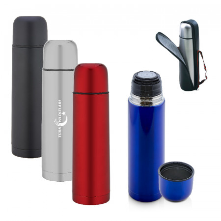 5500 Kırmızı Çelik Termos / 500 Ml 5500 Kırmızı Çelik Termos / 500 Ml