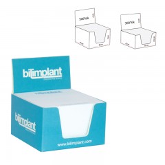 KB-03-300 Küp Notluk  Küp Blok Not