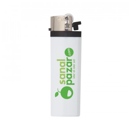 YMN-218 Beyaz I-Lighter Taşlı Si̇Boplu Çakmak YMN-218 Beyaz I-Lighter Taşlı Si̇Boplu Çakmak