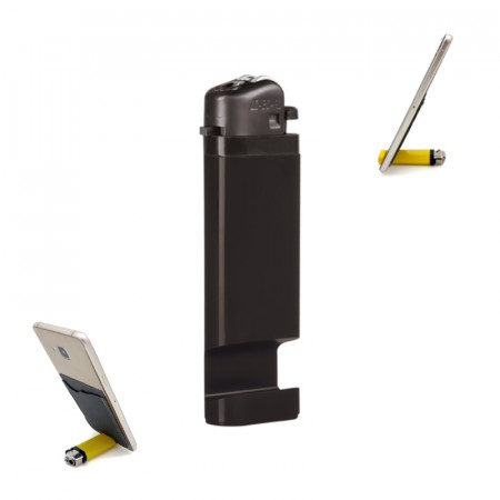 PHL-365 Siyah Telefon Standlı Taşlı Sibopsuz Çakmak PHL-365 Siyah Telefon Standlı Taşlı Sibopsuz Çakmak