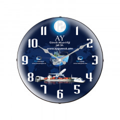 D-1958 Uni Bombeli Cam Duvar Saati D-1958 Uni Bombeli Cam Duvar Saati