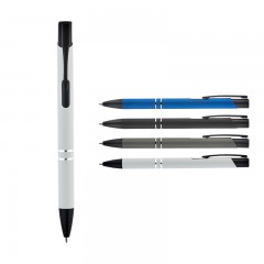 1120 Beyaz MetalTükenmez Kalem