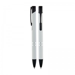 1120 Beyaz MetalTükenmez Kalem