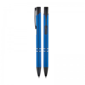 1120 Lacivert MetalTükenmez Kalem