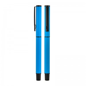 2025 BELEK Turkuaz Metal Roller Süper Jel Refil Kalem