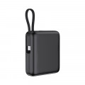 PB-4013 Siyah - Beyaz LED 10.000 mAh Powerbank