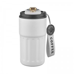 5351 Beyaz Çelik Termos / 440 ml