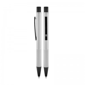 1310 Beyaz Metal Süper Jel Refil Kalem