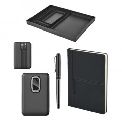 5076 Siyah Kalem & Defter & Powerbank Set 5076 Siyah Kalem & Defter & Powerbank Set